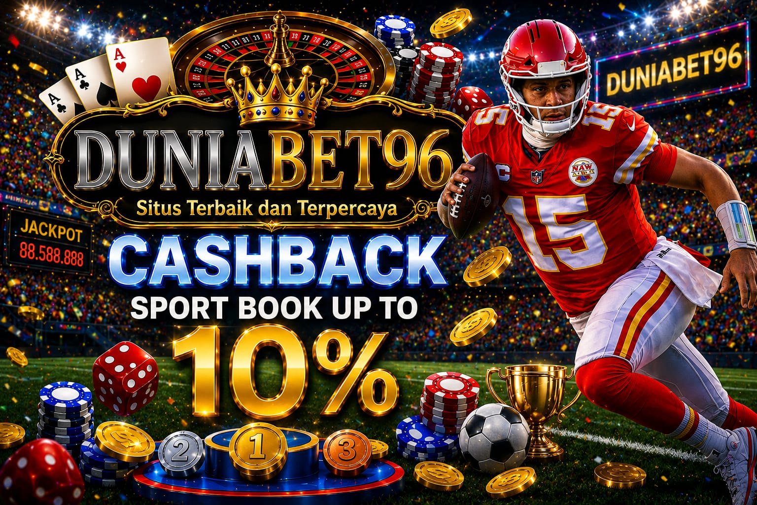 Duniabet96: Link Agen Slot Gacor Resmi Terbaru Bonus New Member 100% promo